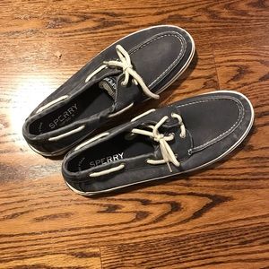 Worn once boat shoes